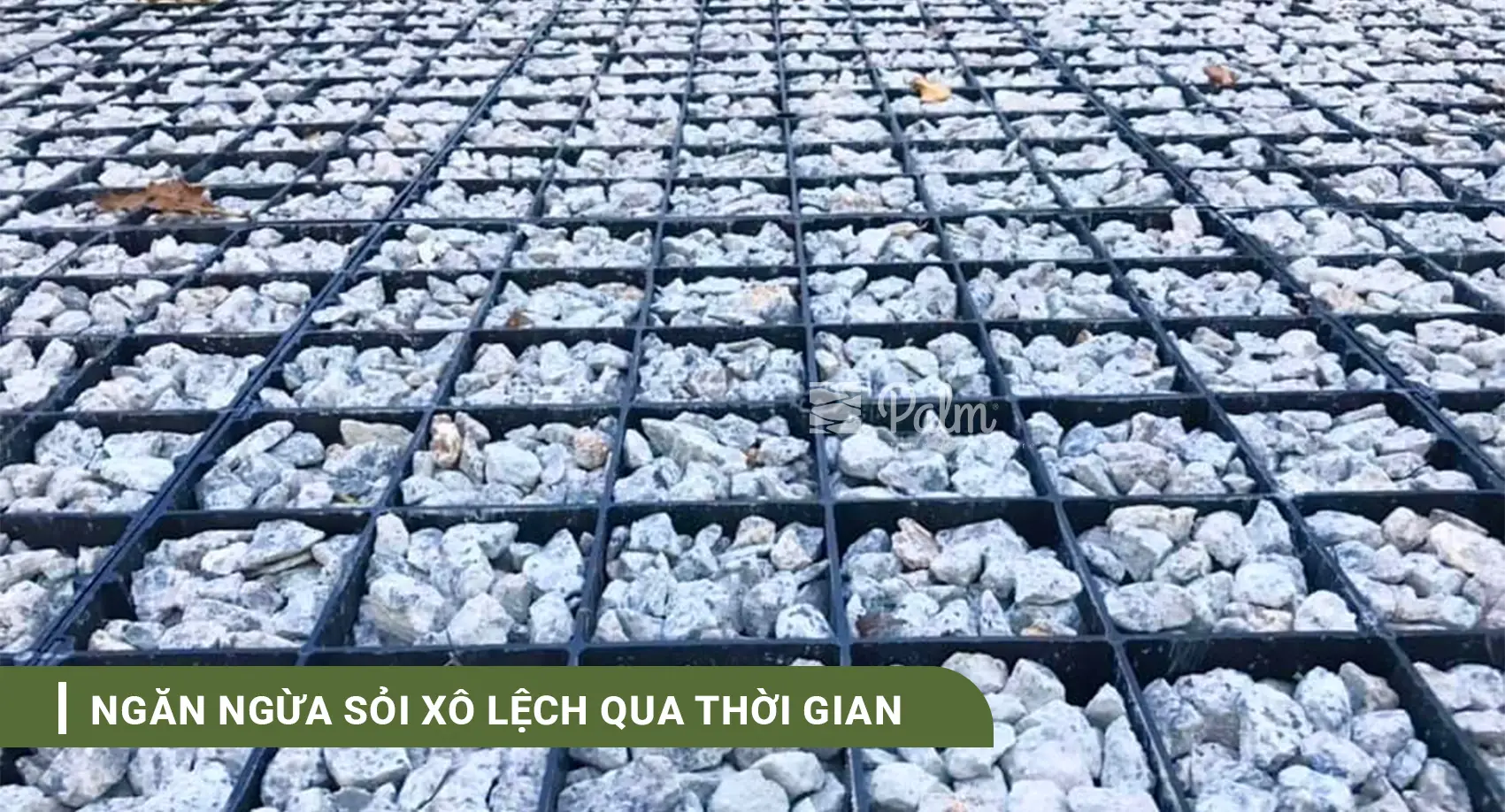 Vỉ nhựa trải sỏi bãi đậu xe | Tất tần tật về lợi ích, ứng dụng và cách lắp đặt
